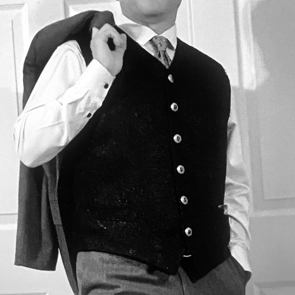 "RARE”💎Versace “Classic V2 “Men’s Vest: M-L